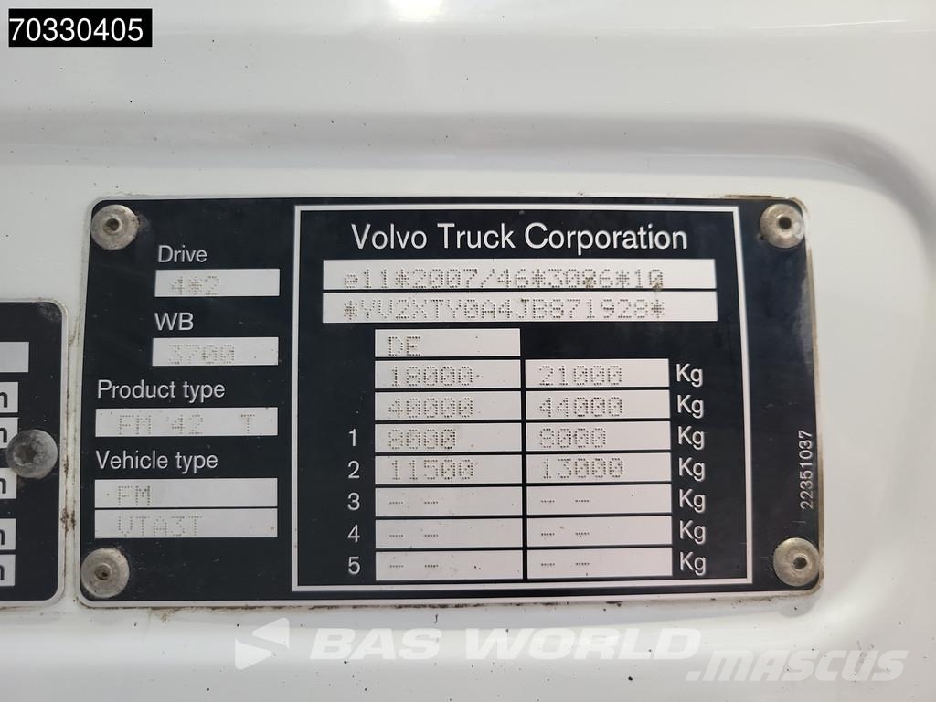 Volvo FMX 460 4X2 Hydraulik ACC Big Axle Autotractoare