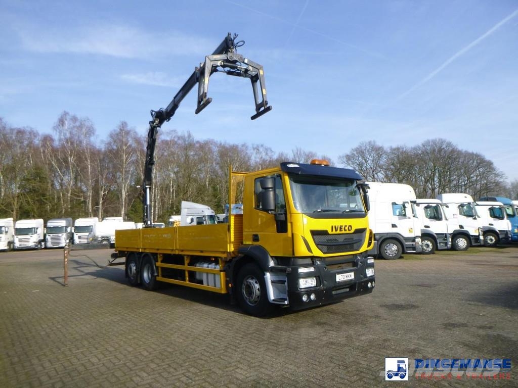 Iveco Stralis 310 6x2 Euro 6 RHD + Atlas 105.2 crane All-Terrain-Krane
