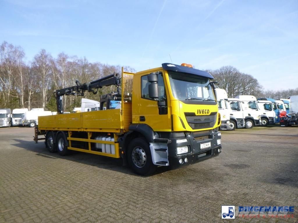 Iveco Stralis 310 6x2 Euro 6 RHD + Atlas 105.2 crane All-Terrain-Krane