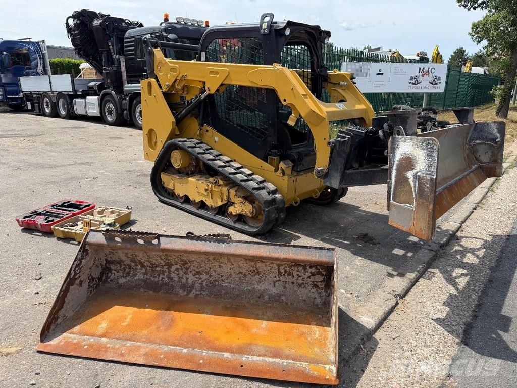 CAT 259D SMART Angle DOZER BLADE (3D LASER PREP) + LOA لوادر انزلاقية التوجيه