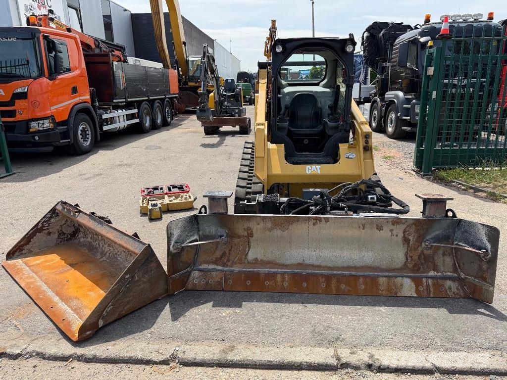 CAT 259D SMART Angle DOZER BLADE (3D LASER PREP) + LOA لوادر انزلاقية التوجيه