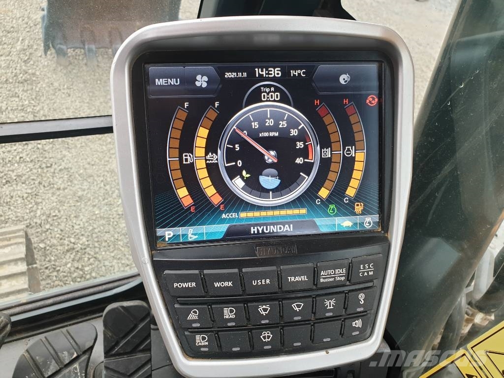 Hyundai HX140LC Excavadoras sobre orugas