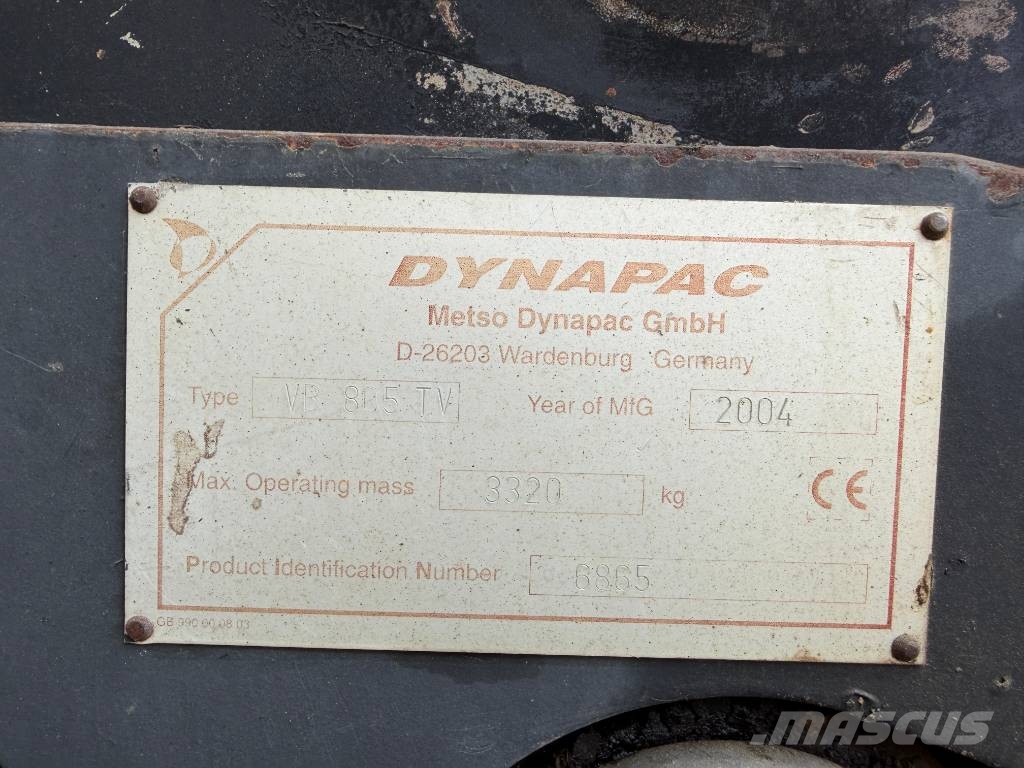 Dynapac F121-4W (VB 805 TV) Asphalt pavers