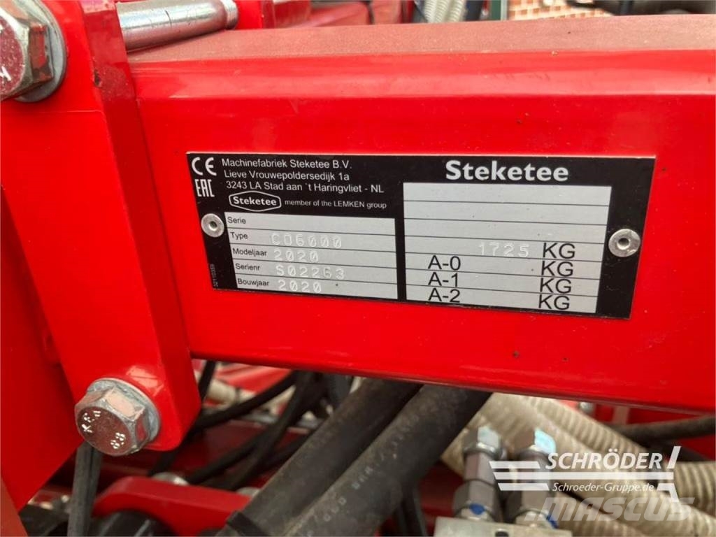 Lemken STEKETEE HACKMASCHINE Overige grondbewerkingsmachines en accessoires