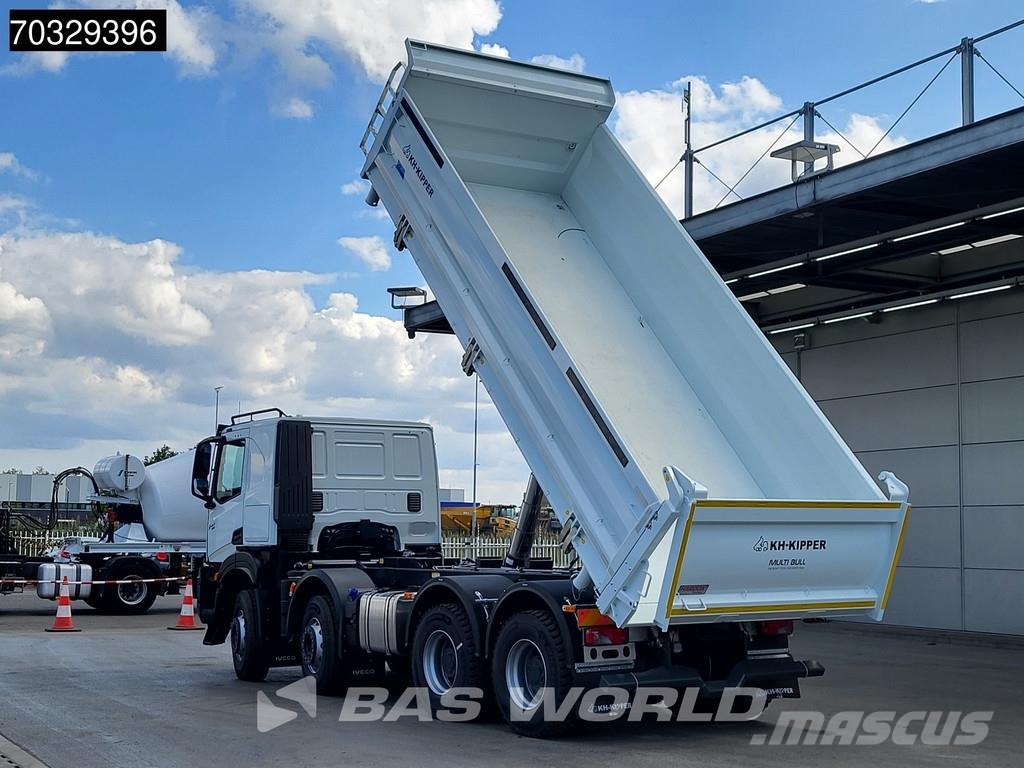 Iveco X-Way 500 8X4 NEW! 13m3 KH Dreiseitenkipper Full S Tippbil