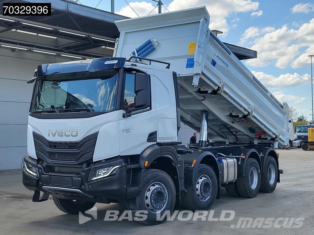 Iveco X-Way 500 8X4 NEW! 13m3 KH Dreiseitenkipper Full S Tippbil