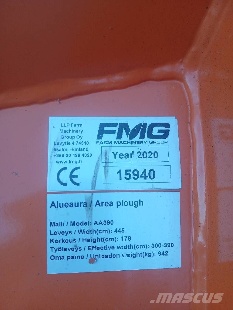 FMG AA 390 Schneeschilde und -pflüge