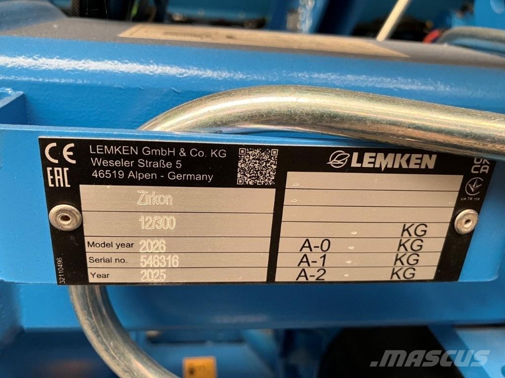 Lemken Saphir 10/300 Külvikud