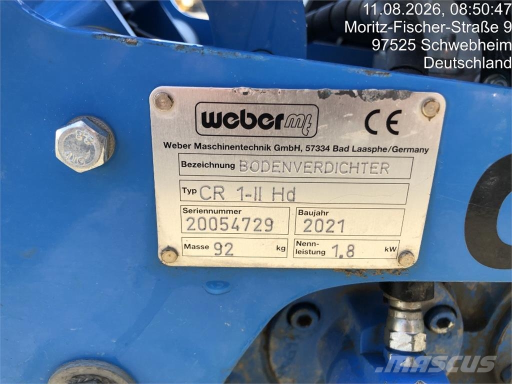Weber CR1-II Hd Trilmachines