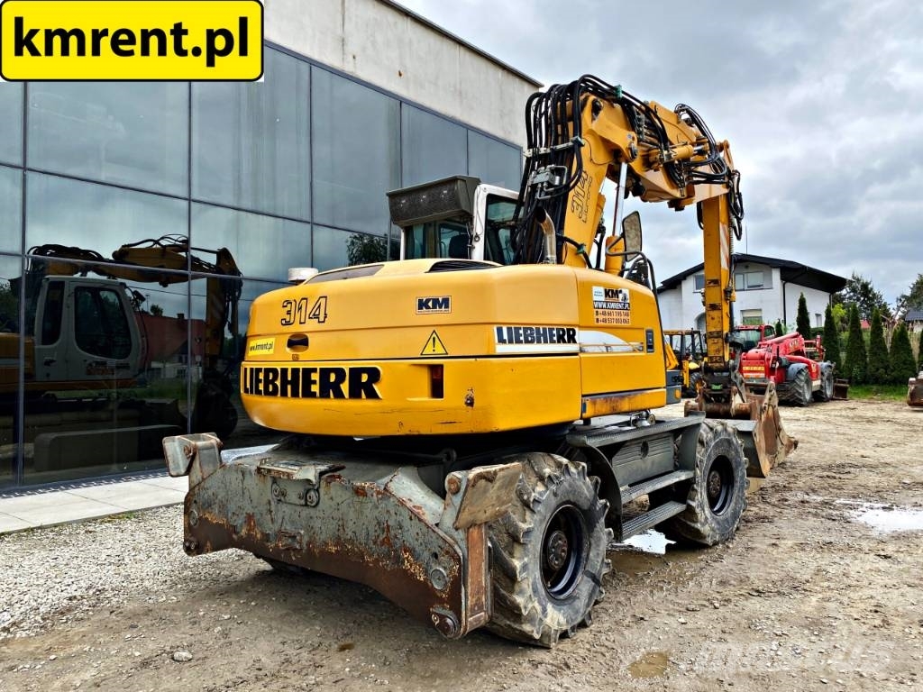 Liebherr 314 Excavadoras de ruedas