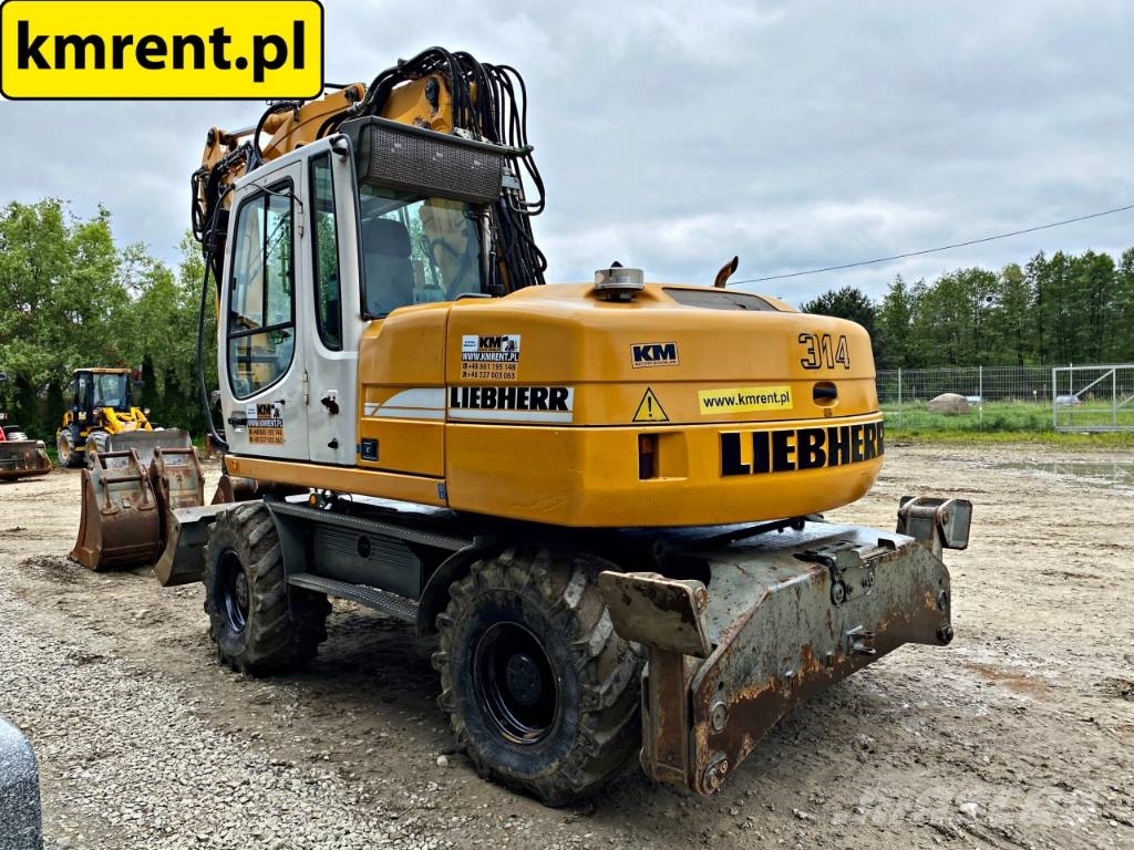Liebherr 314 Excavadoras de ruedas
