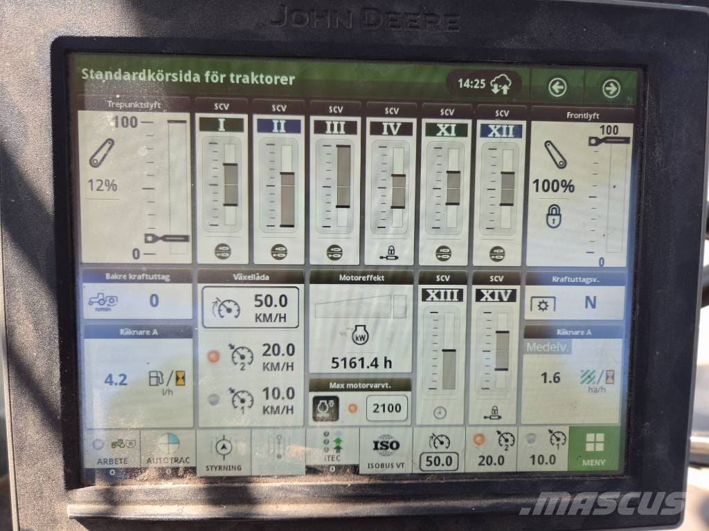 John Deere 6250 R الجرارات