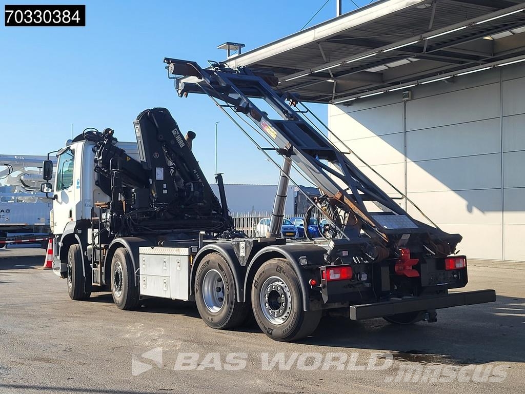DAF CF 460 8X2 HIAB 144 B-3 HIDUO Crane kran Cable lif Horgos rakodó teherautók