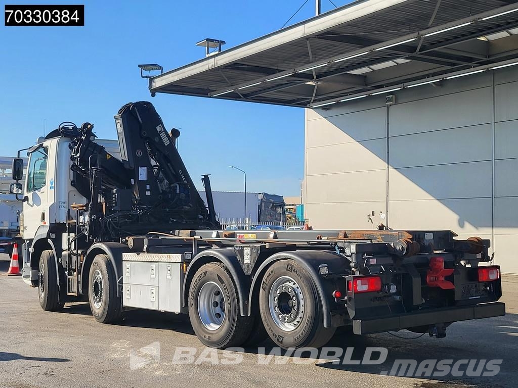 DAF CF 460 8X2 HIAB 144 B-3 HIDUO Crane kran Cable lif Horgos rakodó teherautók