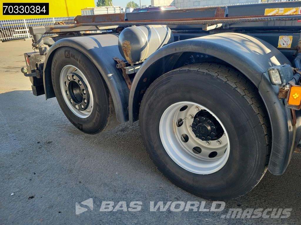 DAF CF 460 8X2 HIAB 144 B-3 HIDUO Crane kran Cable lif Horgos rakodó teherautók