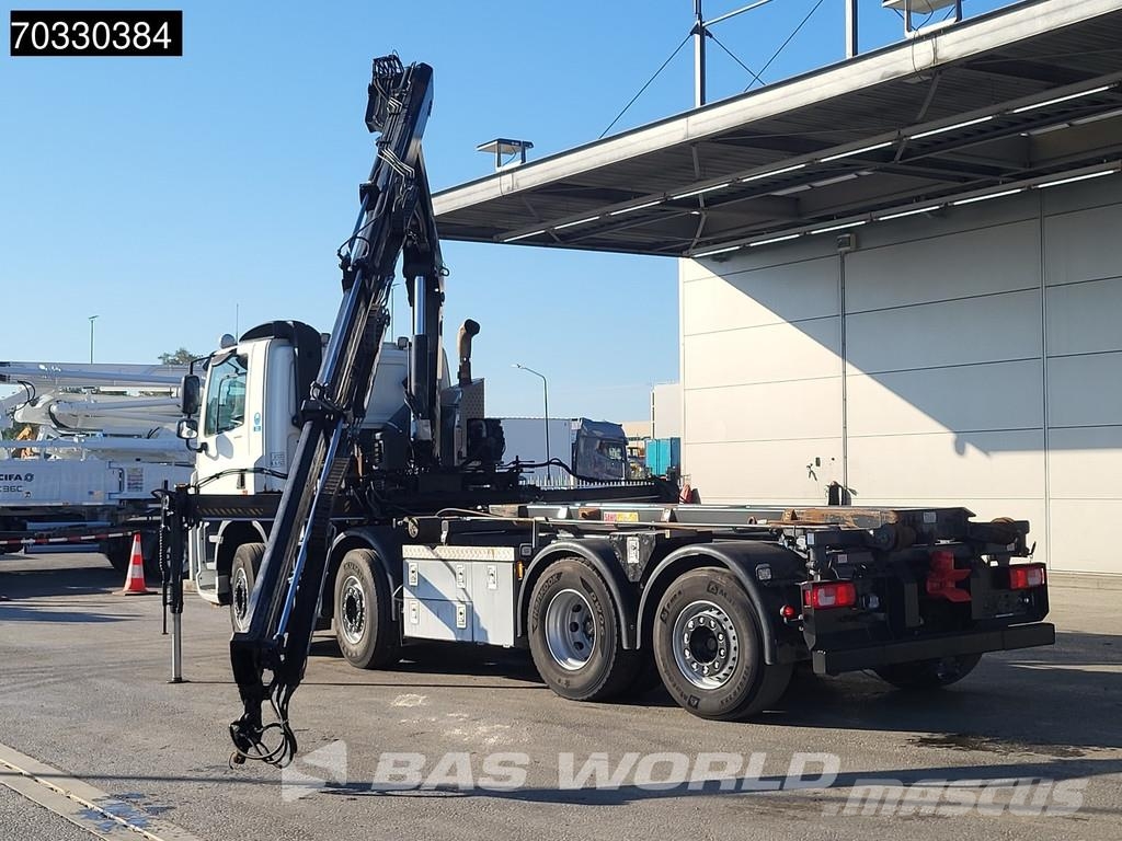 DAF CF 460 8X2 HIAB 144 B-3 HIDUO Crane kran Cable lif Horgos rakodó teherautók