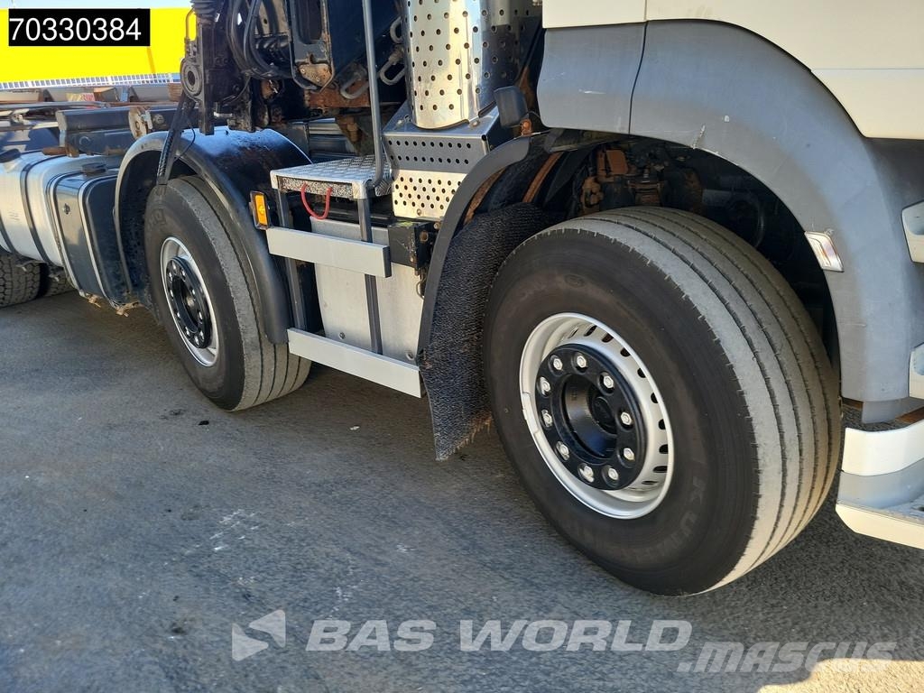 DAF CF 460 8X2 HIAB 144 B-3 HIDUO Crane kran Cable lif Horgos rakodó teherautók