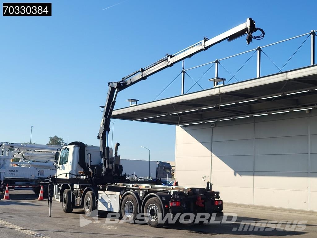 DAF CF 460 8X2 HIAB 144 B-3 HIDUO Crane kran Cable lif Horgos rakodó teherautók