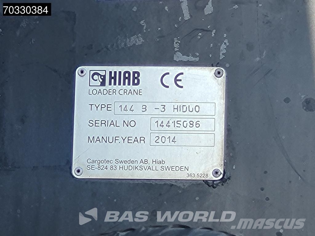 DAF CF 460 8X2 HIAB 144 B-3 HIDUO Crane kran Cable lif Horgos rakodó teherautók