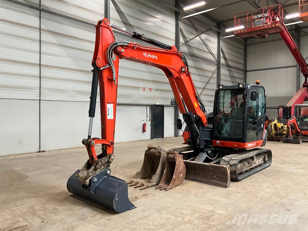 Kubota KX 080-4 A حفارات وسط 7 طن - 12 طن