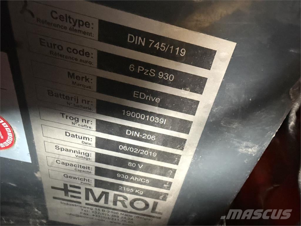 Linde E40L-01/600 Elektrische heftrucks