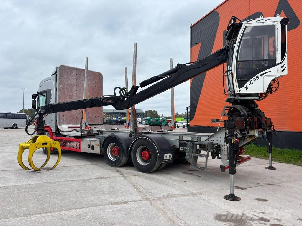 Scania R 650 6x4 LOGLIFT F108S79 / RETARDER / BIG AXLES Tovornjaki za hlode