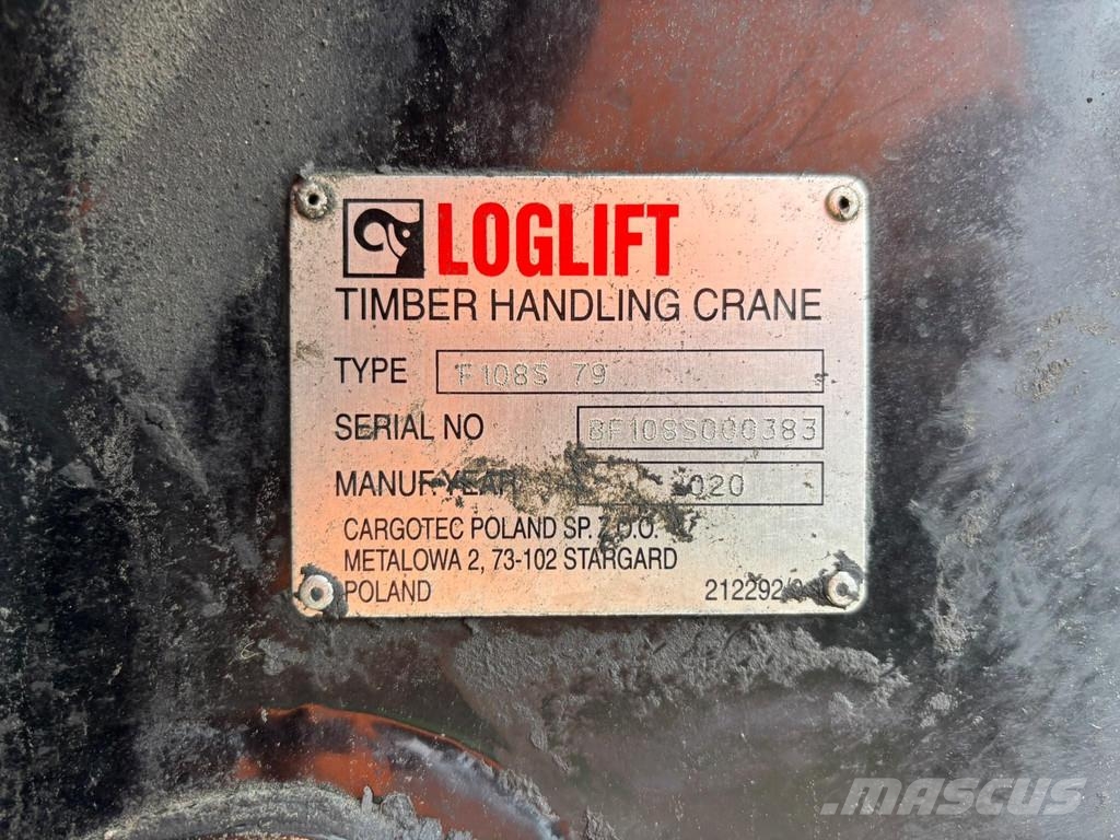 Scania R 650 6x4 LOGLIFT F108S79 / RETARDER / BIG AXLES Tovornjaki za hlode