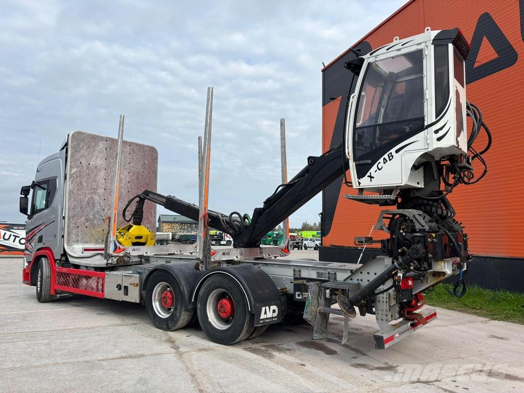 Scania R 650 6x4 LOGLIFT F108S79 / RETARDER / BIG AXLES Tovornjaki za hlode
