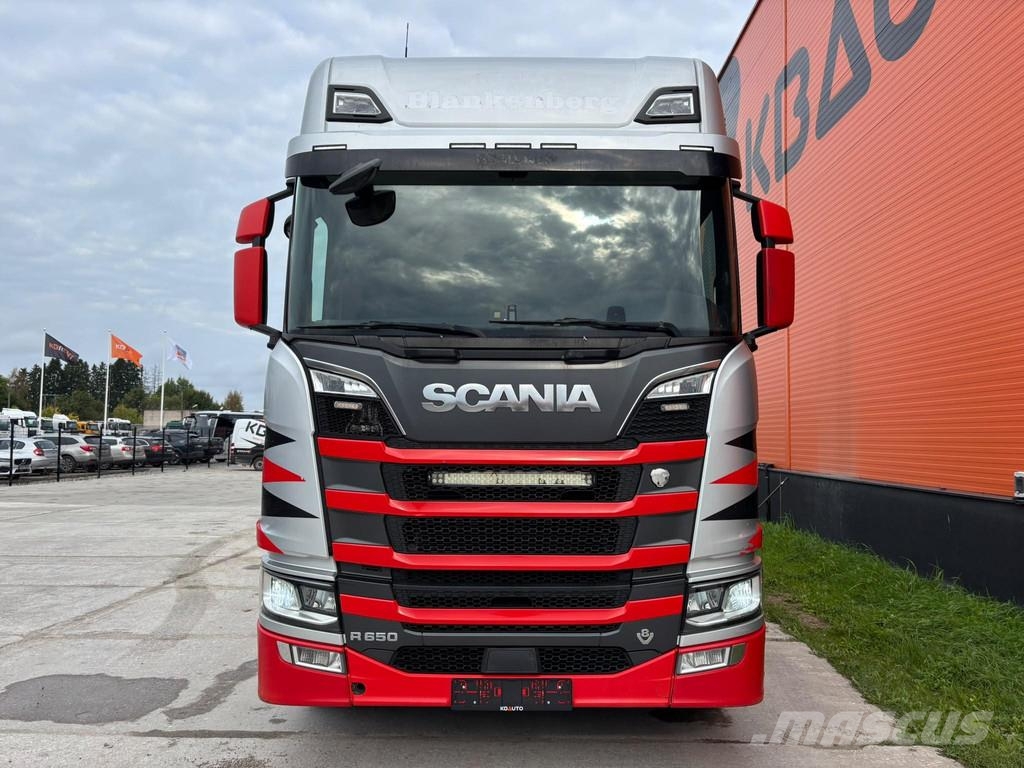 Scania R 650 6x4 LOGLIFT F108S79 / RETARDER / BIG AXLES Tovornjaki za hlode