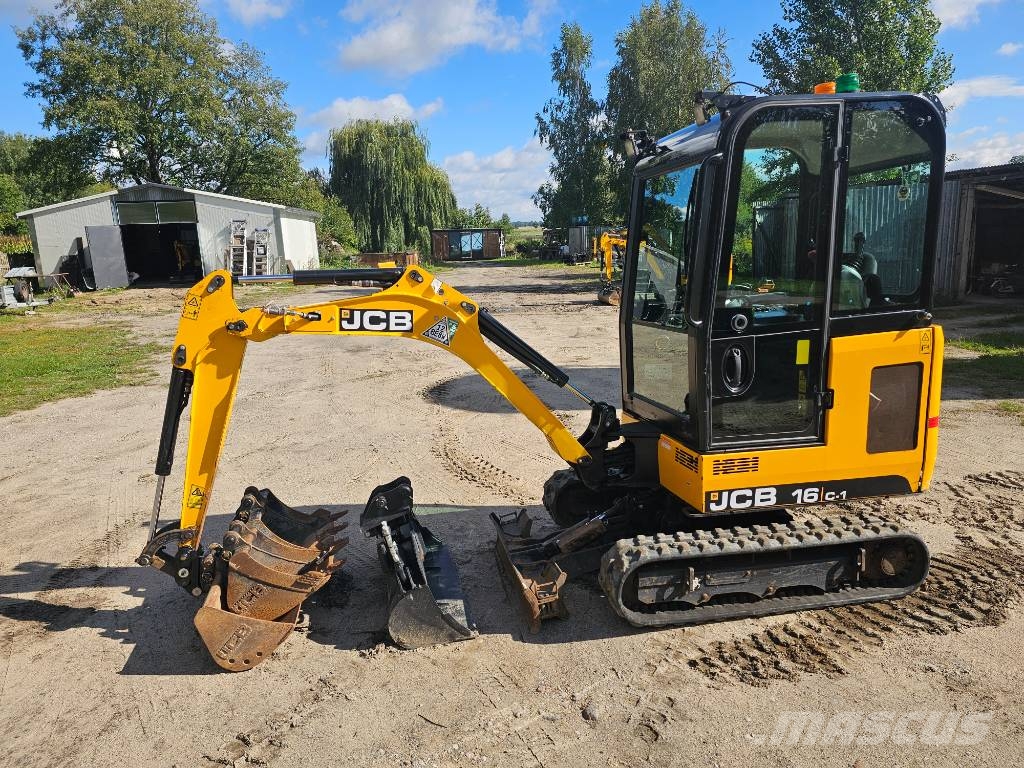 JCB 16C-1, like jcb 8018, kubota kx019, cat 301.6 Εκσκαφάκι (διαβολάκι) < 7t
