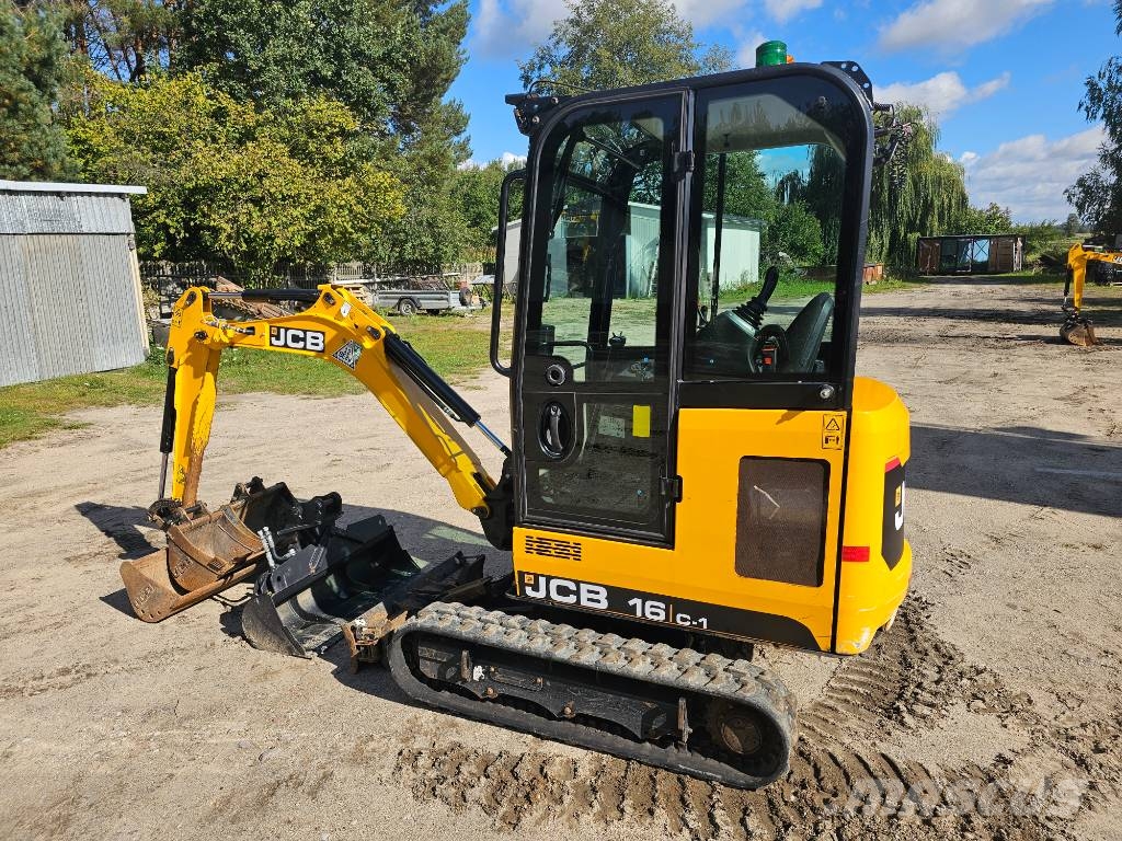 JCB 16C-1, like jcb 8018, kubota kx019, cat 301.6 Εκσκαφάκι (διαβολάκι) < 7t