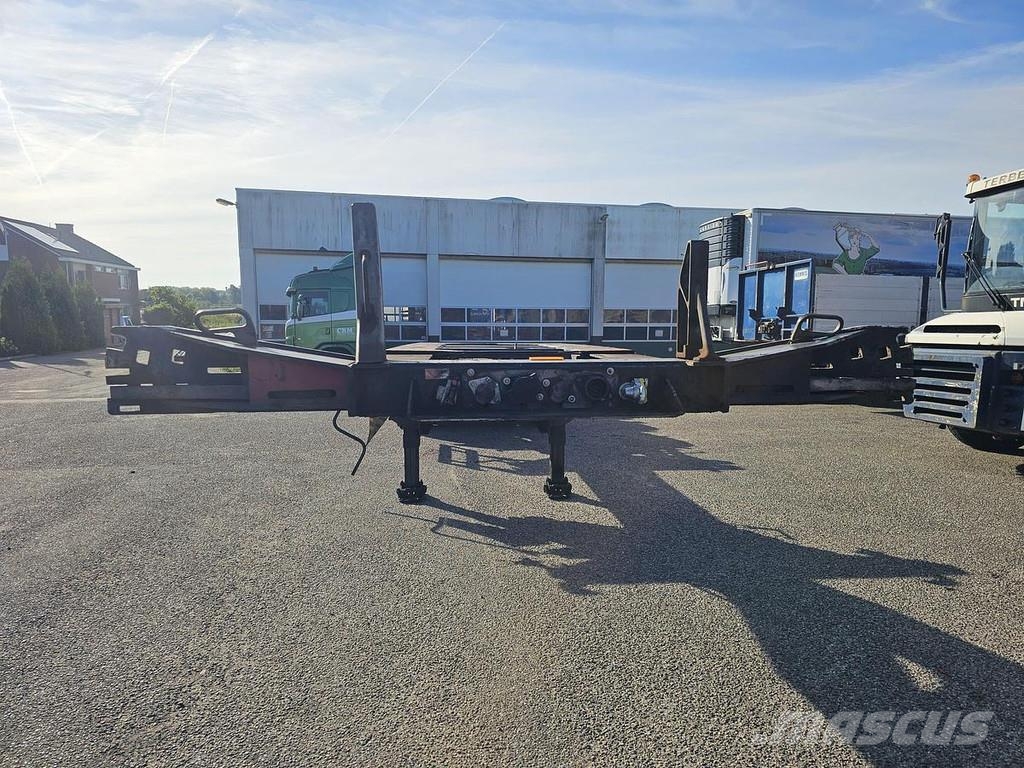 Pacton FLEX XL/ ALL CONNECTIONS/ 3 X EXTENDIBLE /SAF DRUM Konteinerių puspriekabės