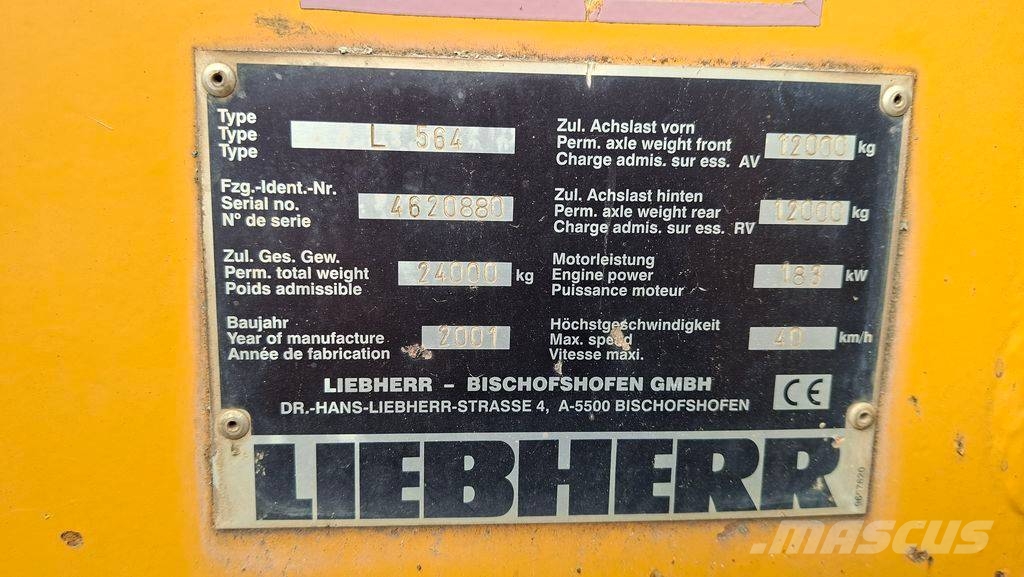 Liebherr L 564 Wielladers