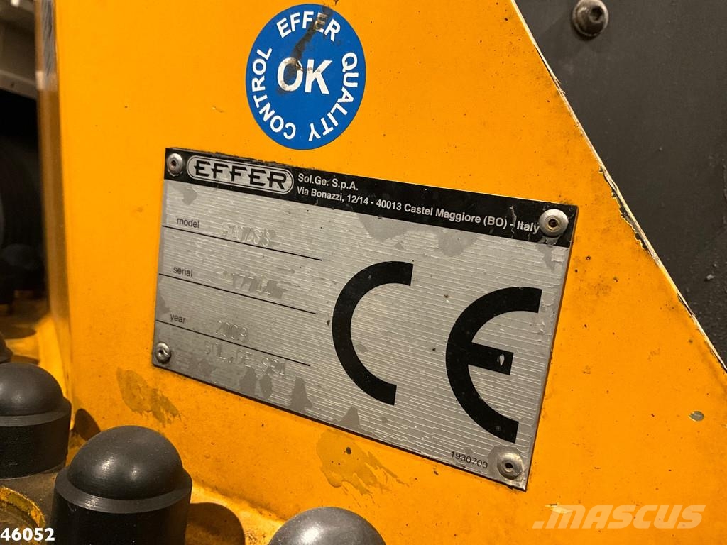 MAN TGS 41.480 8x4 Effer 47 Tonmeter laadkraan + Fly-J 傾卸式卡車
