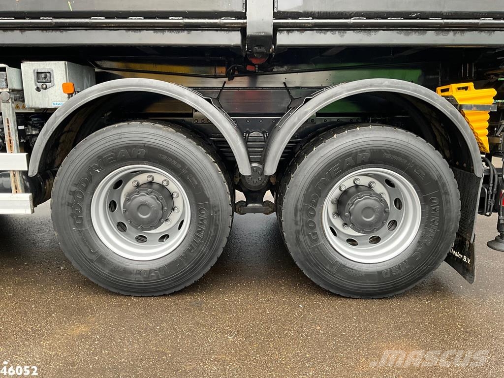 MAN TGS 41.480 8x4 Effer 47 Tonmeter laadkraan + Fly-J 傾卸式卡車