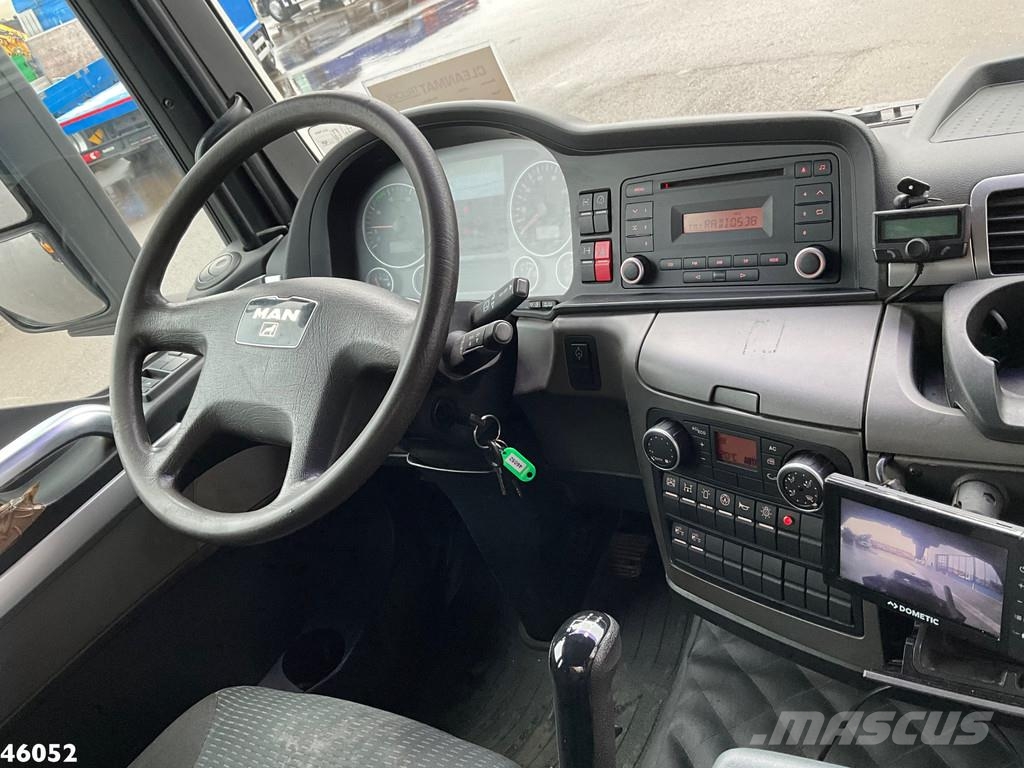 MAN TGS 41.480 8x4 Effer 47 Tonmeter laadkraan + Fly-J 傾卸式卡車