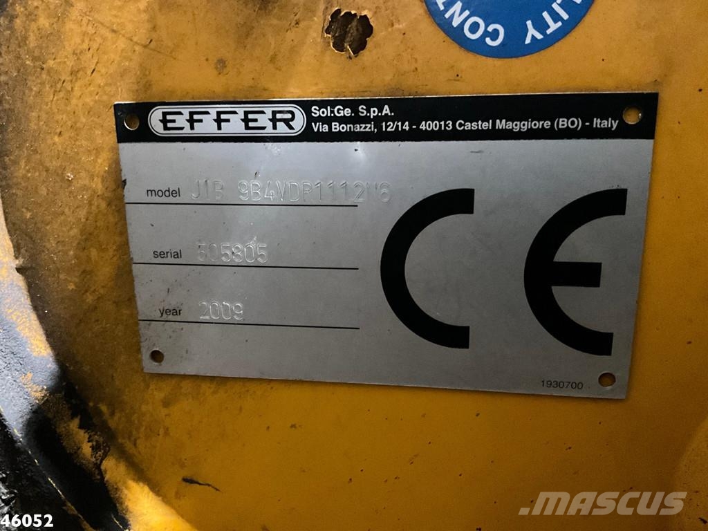 MAN TGS 41.480 8x4 Effer 47 Tonmeter laadkraan + Fly-J 傾卸式卡車