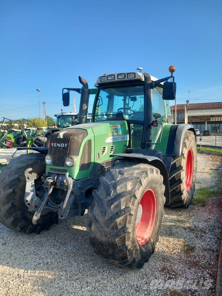 Fendt Vario 820 TMS トラクター