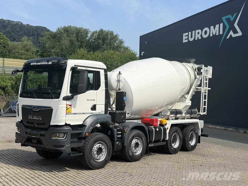 MAN TGS 35.480 MAN TGS 37.480 8x4 EuromixMTP EM 10 L R Camiones de concreto