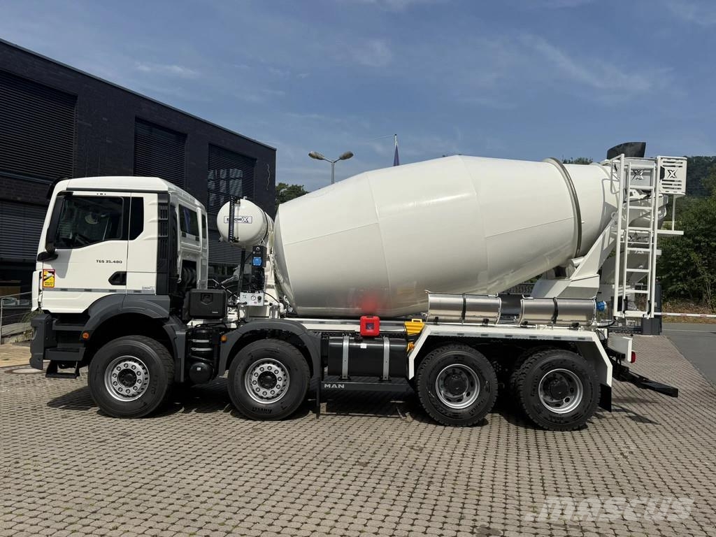 MAN TGS 35.480 MAN TGS 37.480 8x4 EuromixMTP EM 10 L R Camiones de concreto