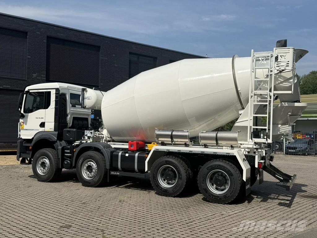 MAN TGS 35.480 MAN TGS 37.480 8x4 EuromixMTP EM 10 L R Camiones de concreto