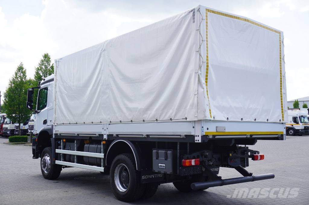 Mercedes-Benz Arocs 1827 / 10 tho. km!!! / 4x4 / Curtainsider Φορτηγά Καρότσα - Κουρτίνα