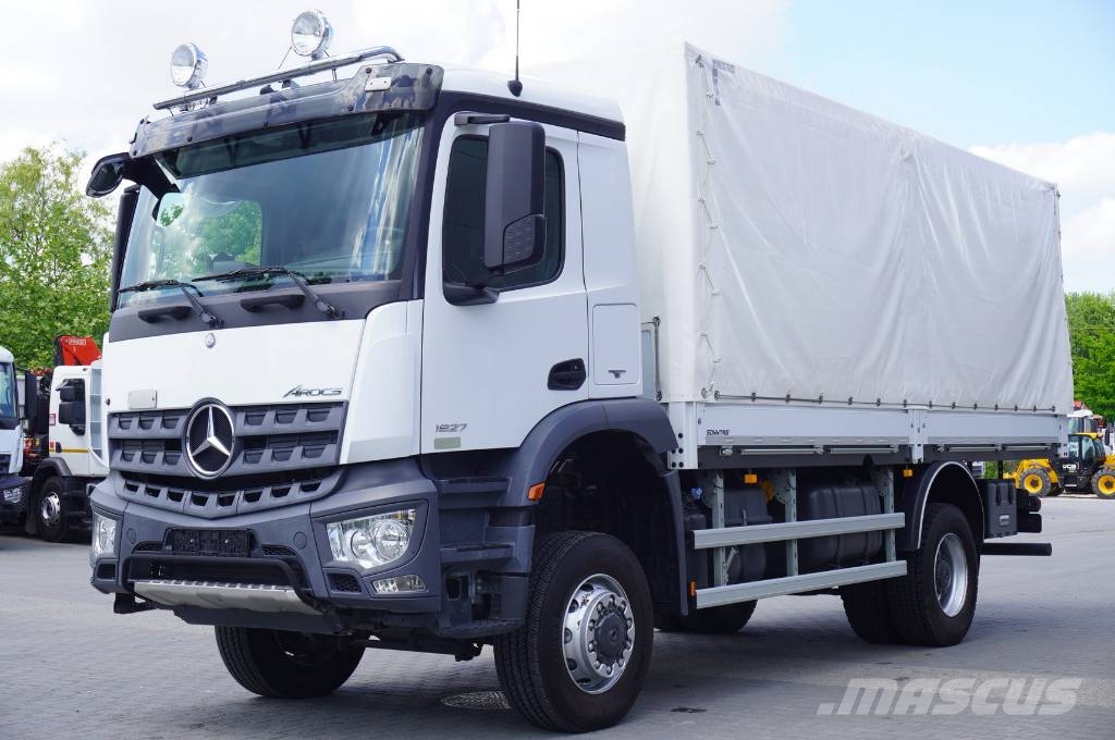 Mercedes-Benz Arocs 1827 / 10 tho. km!!! / 4x4 / Curtainsider Φορτηγά Καρότσα - Κουρτίνα