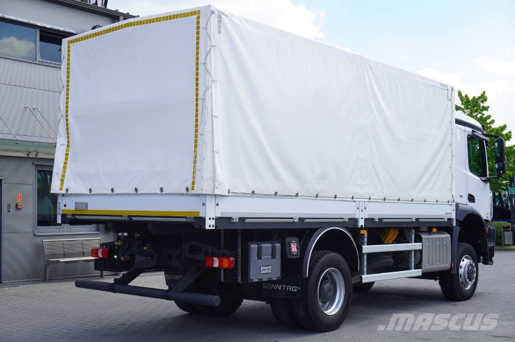Mercedes-Benz Arocs 1827 / 10 tho. km!!! / 4x4 / Curtainsider Φορτηγά Καρότσα - Κουρτίνα