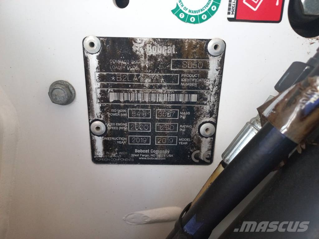 Bobcat S650 Minicargadoras