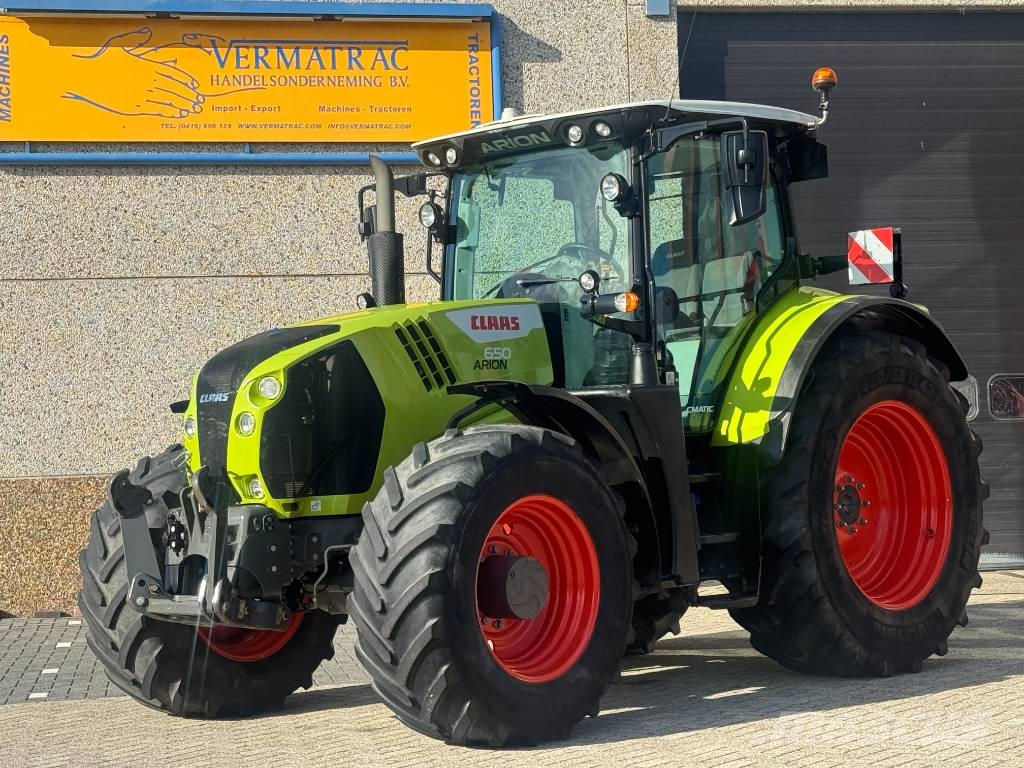 CLAAS Arion 650 Cmatic, GPS ready, Frontlinkage, 3167 hr Traktoren