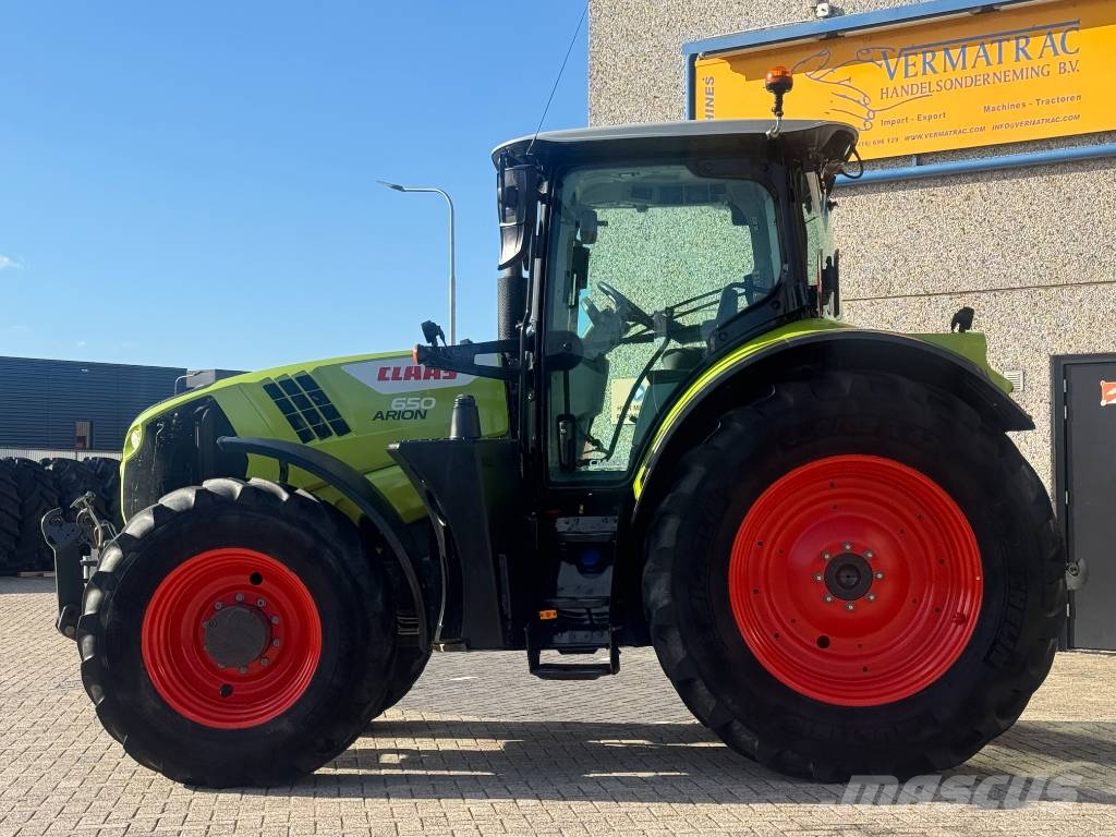 CLAAS Arion 650 Cmatic, GPS ready, Frontlinkage, 3167 hr Traktoren