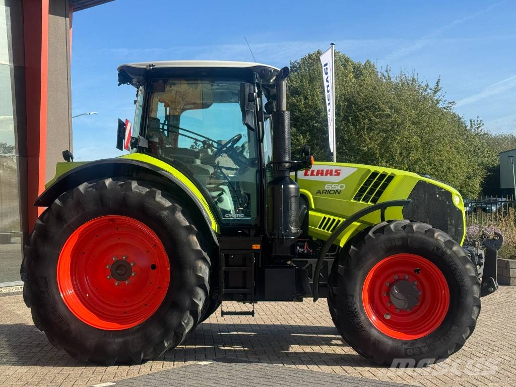 CLAAS Arion 650 Cmatic, GPS ready, Frontlinkage, 3167 hr Traktoren