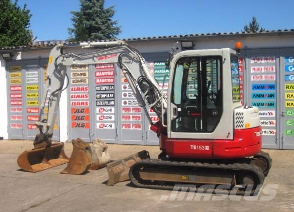 Takeuchi TB 153 FR * 3x Löffel * Mini excavators < 7t (Mini diggers)