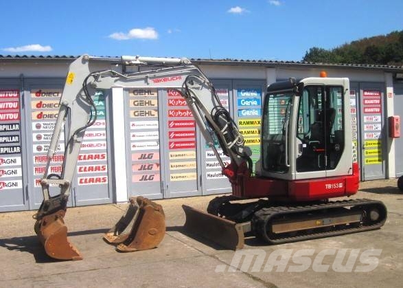 Takeuchi TB 153 FR * 3x Löffel * Mini excavators < 7t (Mini diggers)